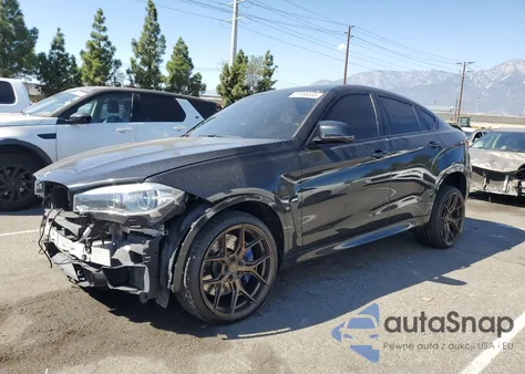 2017 BMW X6 M from USA, damaged, VIN 5YMKW8C55H0U71786